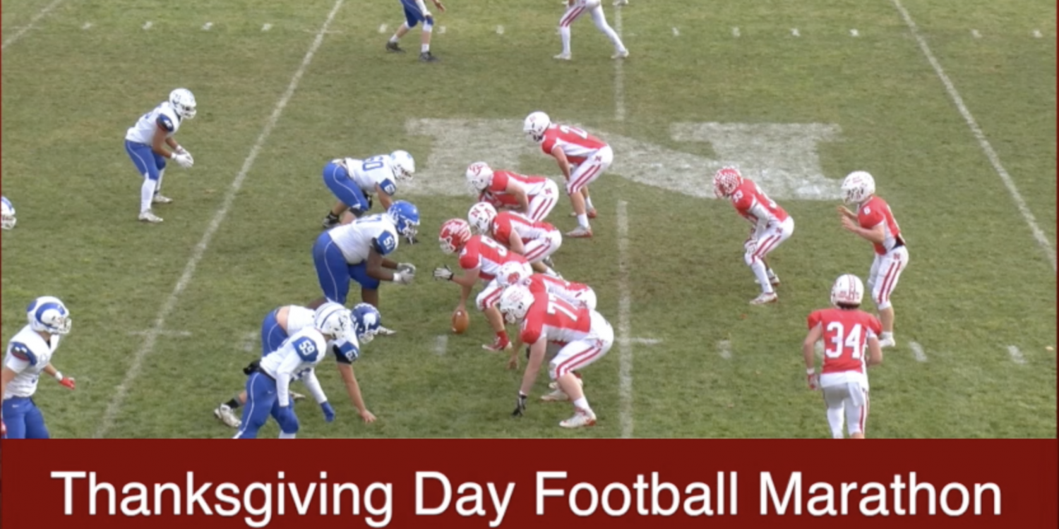 football on tv thanksgiving day