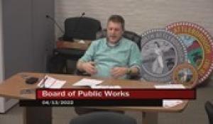 Board of Public Works 4-13-22