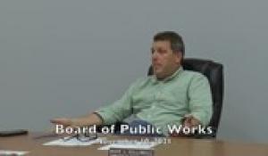 Board of Public Works 11-10-21