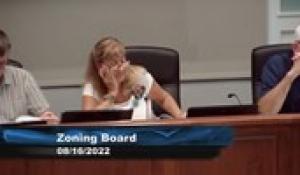 Plainville Zoning Board 8-16-22