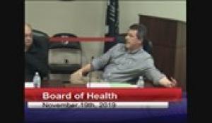 Board of Health and Department of Public Works Joint Meeting 11-19-119