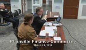 Plainville Finance Committee 3-19-24