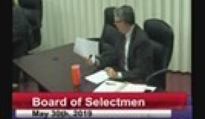 Board of Selectmen 5-30-19