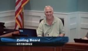 Plainville Zoning Board 7-19-22