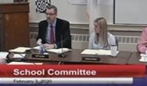 North Attleborough School Committee: February 3, 2020