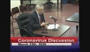 Coronavirus Discussion 3-13-20