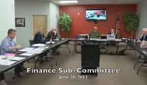 Finance Sub-Committee 6-20-23