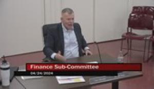Finance Sub-Committee 4-24-2024