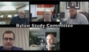 Bylaw Study 10-8-20