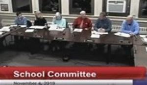 North Attleborough School Committee November 4, 2019