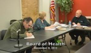 Board of Health 12-8-22