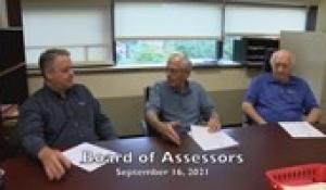 Board of Assessors 9-16-21