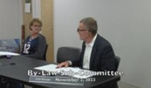 By-Law Sub-Committee 11-2-23