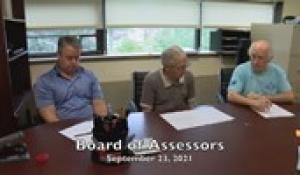 Board of Assessors 9-23-21