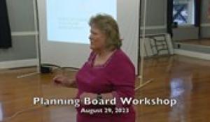 Planning Board Workshop 8-29-23