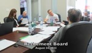 Retirement Board 8-24-23