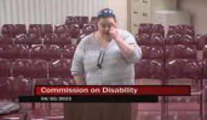 Comission on Disability 4-20-23