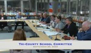 Tri-County School Committee (9/20/23)