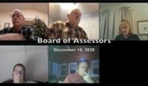 Board of Assessors 12-10-20