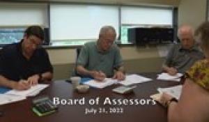 Board of Assessors 7-21-22