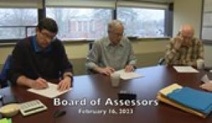Board of Assessors 2-16-23