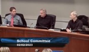 Plainville School Committee 2-2-23