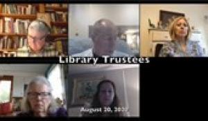 Library Trustees 8-20-20