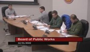 Board of Public Works 12-1-22