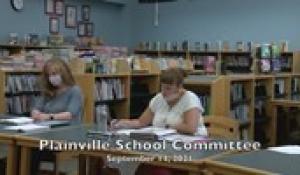 Plainville School Committee 9-14-21