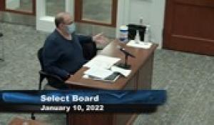 Plainville Select Board 1-10-22