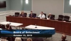 Plainville Board of Selectmen 10-15-19