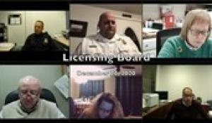 Licensing Board 12-22-20