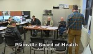 Plainville Board of Health 4-18-24