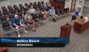 Plainville Select Board 7-24-23