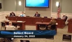 Plainville Select Board 1-24-22