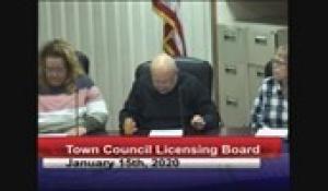 Licensing Board 1-14-20