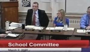 North Attleboro School Committee Meeting (3/2/20)