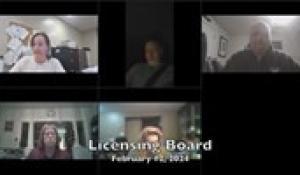 Licensing Board 2-12-24