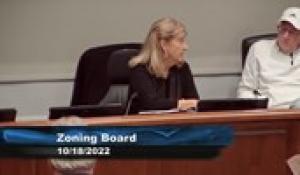 Plainville Zoning Board 10-18-22