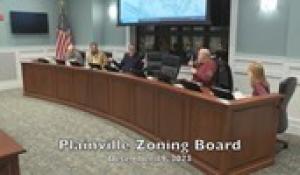 Plainville Zoning Board 12-19-23