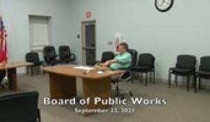 Board of Public Works 9-22-21