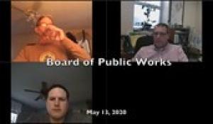 Board of Public Works May 13, 2020