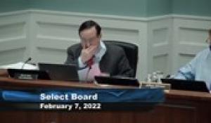 Plainville Select Board 2-7-22