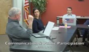 Communication & Public Participation 3-1-23