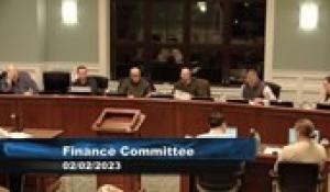 Plainville Finance Committee 2-2-23