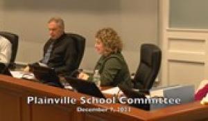 Plainville School Committee 12-7-23