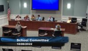 Plainville School Committee 10-6-22