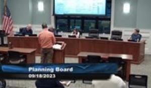 Plainville Planning Board 9-18-23