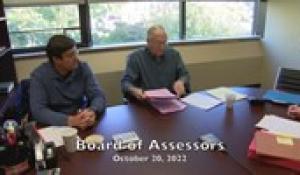 Board of Assessors 10-20-22
