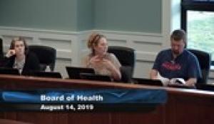 Plainville Board of Health 8-14-19